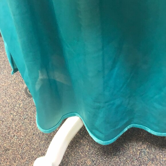 Bright Floral Hawaiian Dress sheer overlay - Picture 9 of 10